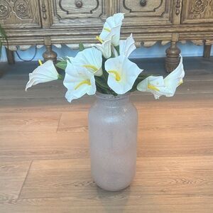 Large Pink Handmade Vase